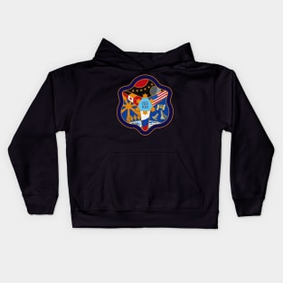 Black Panther Art - NASA Space Badge 77 Kids Hoodie